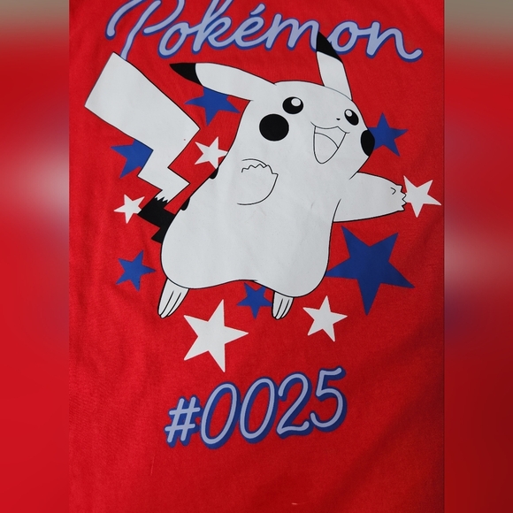 Kids Pokemon Red T-Shirt - XL - Picture 2 of 7